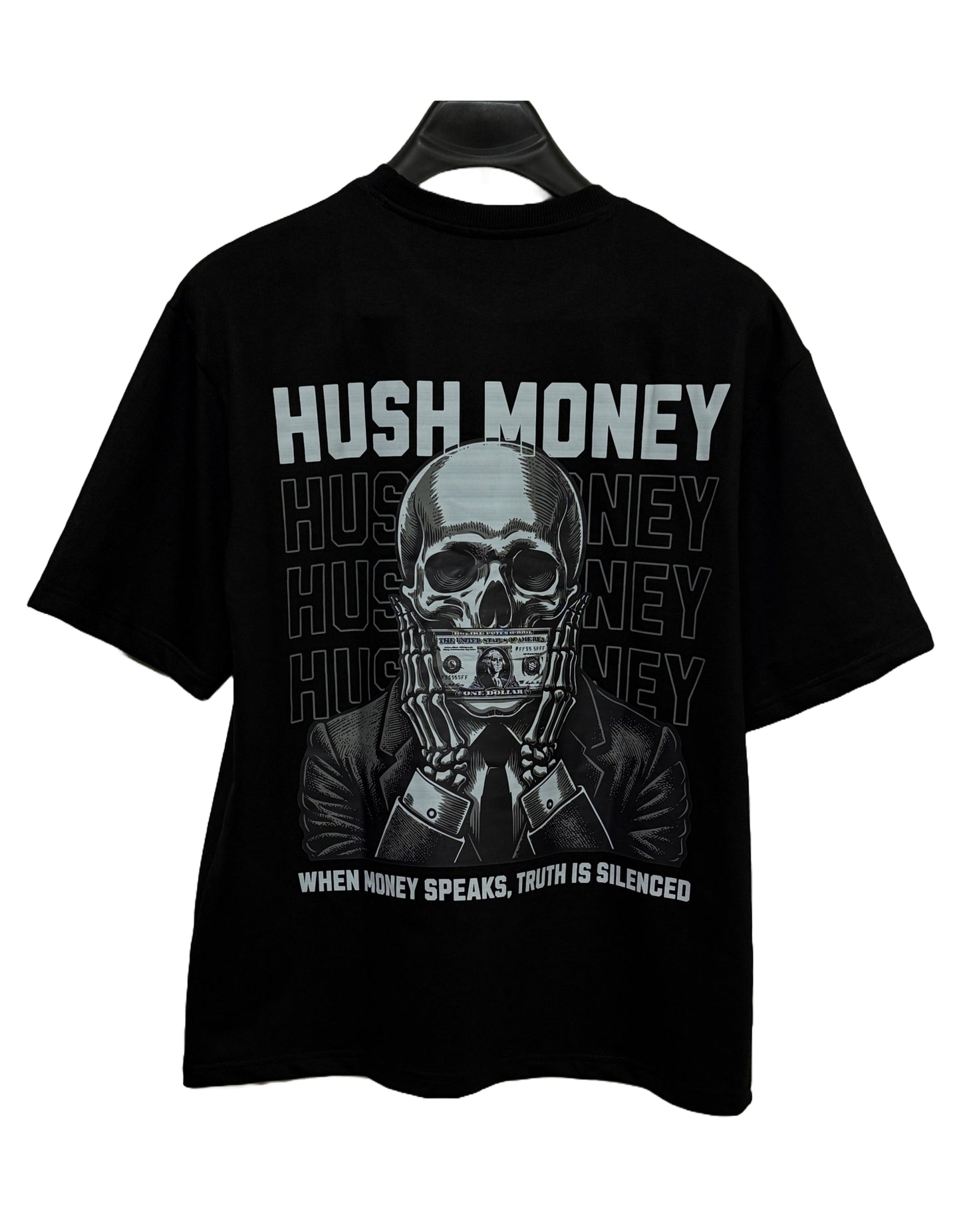 Hush Money – Truth in Silence Oversized Tee