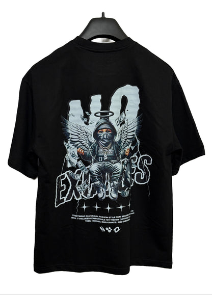 No Excuses – Fallen Angel Oversized Tee
