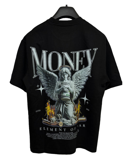 Element of War – Money Statue Oversized Tee