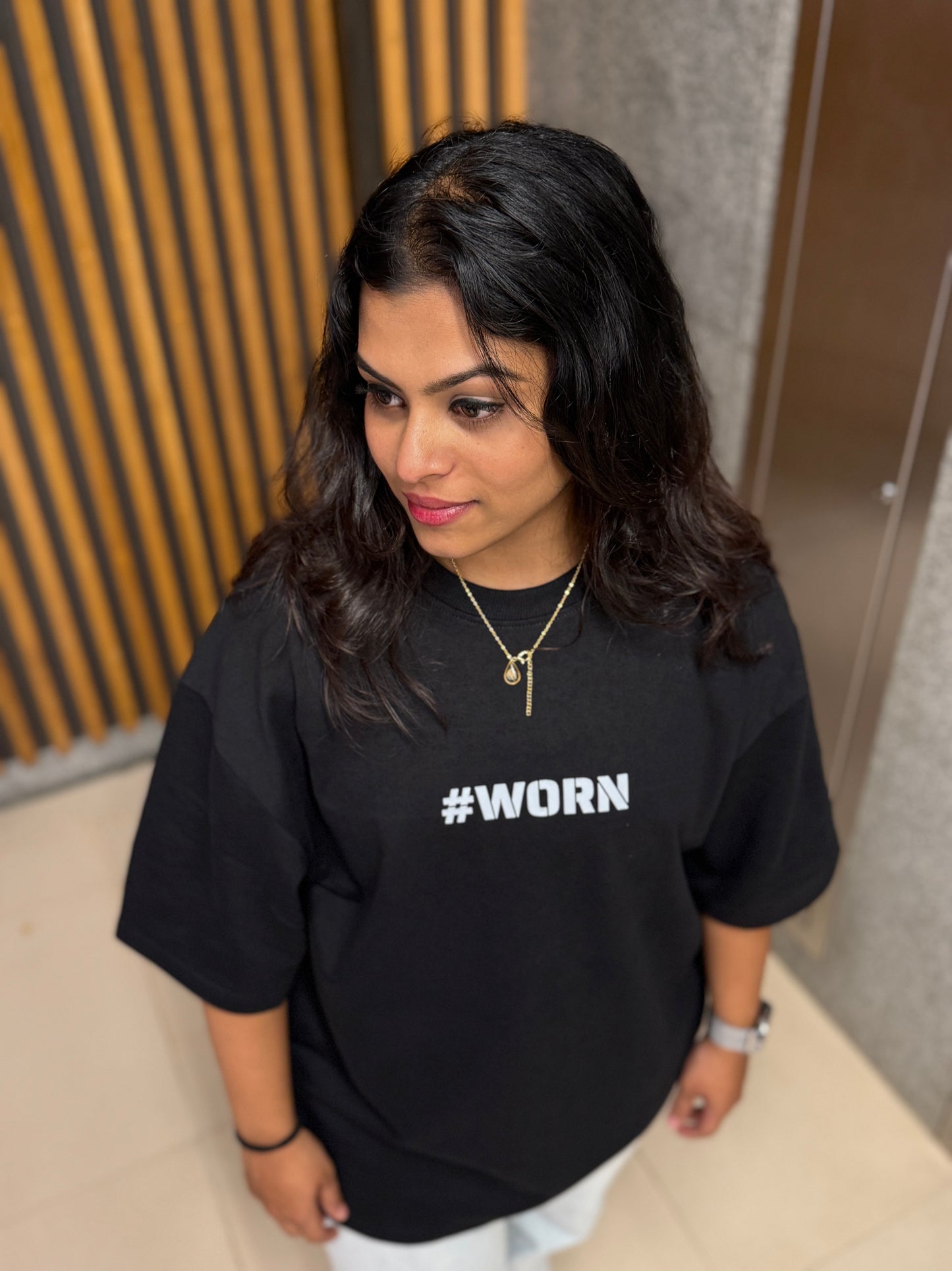 Money Warrior – Oversized Black Tee